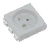SMDLEDRGB5060J Dioda LED SMD rozmiar 5060 RGB 200/780/160mcd 120° Honglitronic