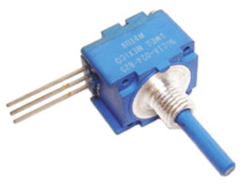 Potencjometr 100kΩ typ Obrotowy Bourns średnica wału 6,35 mm 0.5W długość wału 22.2mm Montaż panelowy, Przewlekany