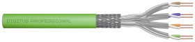 Digitus DK-1843-VH-1 Przewód sieciowy CAT 8.1 S/FTP 4 x 2 x 0.32 mm² zielony 100 m