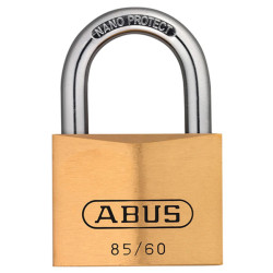 ABUS 02493 85/60mm Brass Padlock Keyed Alike 2703