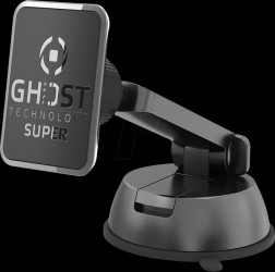 GHOSTSUPERDASH Vehicle smartphone holder with suction base, magnetic