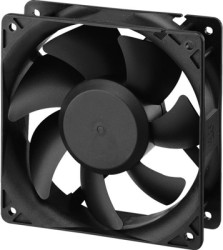 DC axial fan, 12 V, 120 x 120 x 25 mm, 254.85 m³/h, 54 dB, ball bearing, SUNON PMD1212PTB1-A (2).GN