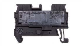 Złączka Szynowa 2-Przewodowa 0,08-1,5Mm2 Szara St 1,5 Bk 3037067