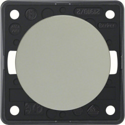 Integro Flow Łącznik klawiszowy 2-biegunowy stal szlachetna lakierowany 936522524