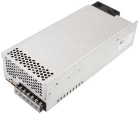 Zasilacz impulsowy nap. wyjściowe: 12V dc 607W 50A 1 wyjście nap. wejściowe: 85 → 305V ac Montaż w obudowie XP