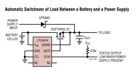 36V, Low Loss PowerPath Controller for Large PFETs