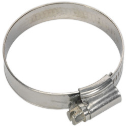 Sealey SHCSS1X Hose Clip Stainless Steel &#xD8;35-51mm Pack of 10