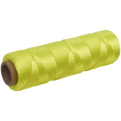 Sealey BLY1 Braided Nylon Brick Line 76m - Yellow