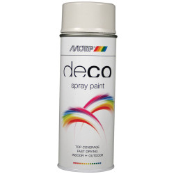 MOTIP 1693 Deco Spray Paint High Gloss RAL 7035 Light Grey 400ml