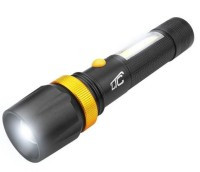 LATL0314 Latarka akumulatorowa 6W, LED typu COB, aluminium