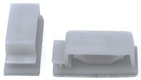 Zacisk kablowy 45.1 x 18.5 x 16.3mm materiał: Nylon 66 Naturalny zacisk kablowy