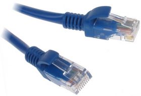 Patchcord UTP 5m niebieski