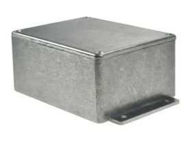 Obudowa ekranowana Srebrny z kołnierzem IP65 Neopren, 139.8 x 89.7 x 55.2mm, RS PRO