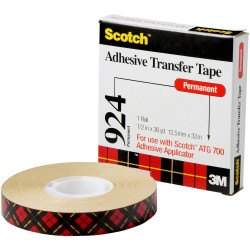 Scotch 9241233 ATG Adhesive Film Transparent 33 m x 12 mm High UV-Resist