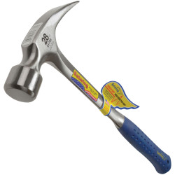 Estwing E3/28S Straight Claw Framing Hammer - Vinyl Grip 784g (28oz)