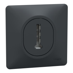 Gniazdko telefoniczne, seria: Ovalis, rodzaj: Żeński, złącze: Zacisk śrubowy, l. żył: 1, montaż Montaż wpuszczany