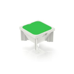 Kontrolka 2 → 5V, zielona 19.05 x 9.15mm LED Końcówka lutownicza RAFI