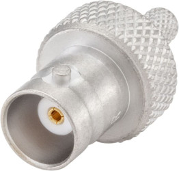 Złącze koncentryczne Montaż na kablu Żeński 50Ω typ złącza Złącze BNC DC to 10GHz Połączenie zagniatane typ kabla