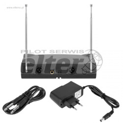 Mikrofon bezprzewodowy Azusa 2 kanaĹ‚y VHF V3000