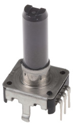 Enkoder mechaniczny obrotowy 24 imp/obr Płaski 6 mm Alps Alpine THT