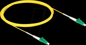 83229 Fiber optic cable, LC-APC Simplex, OS2, 3m