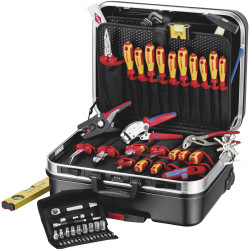 KNIPEX 00 21 06 Tool Case &quot;BIG Basic Move&quot; ElectricPlus 68 parts 515 mm