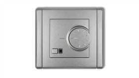 Flexi Regulator Temperatury Elektroniczny Z Czujnikiem Powietrznym Srebrny...