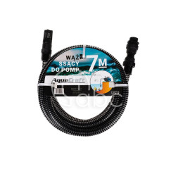 Wąż ssący do pomp powierzchniowych i hydroforów 7 m 1"-1 1/4" Aquacraft