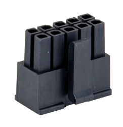 Obudowa złącza zagniatanego 10-pinowe 2-rzędowe raster: 3mm Molex Męski Montaż na płytce drukowanej 43025 Zaciski