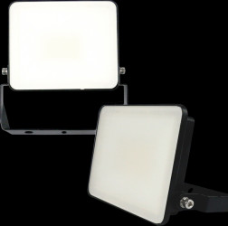 21600061 Miami LED floodlight, 30 W, 4800 lm, 4000 K, black, IP65