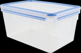 508548 EMSA CLIP &amp; CLOSE food storage container blue 8.0 l