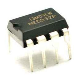 NE5532P Operational amplifier - DIP8