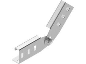 Łącznik przegubowy LGCH45 N drabin grubość blachy 2,0mm 441301 BAKS