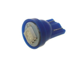 Żarówka T10/W5W 10mm 1*5050 12V niebieska