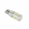 Żarówka samochodowa LED (Canbus) 12V T10 10 led SMD5730 biała