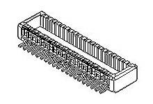 Molex Złącze taśmowe Ilość pinów 50 Wymiary siatki: 0.50 mm 538850508 1 szt. taśma na dużej rolce