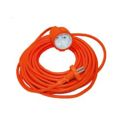 Przedłużacz ogrodowy 3x1.5 15m,