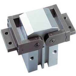 Chwytak pneumatyczny, palce: 2, Podwójna, Kąt, 7 barów