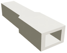 Obudowa do konektorów zaciskanych Tuleja izolacyjna -pinowe Naturalny