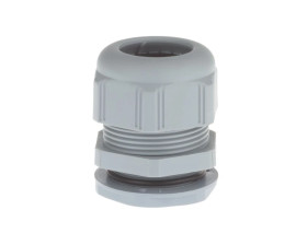 Dławnica kablowa poliamidowa M40 IP68 jasnoszara ISO-40 098007