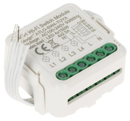 POCZWÓRNY INTELIGENTNY STEROWNIK OŚWIETLENIA LED ATLO-SW4-TUYA Wi-Fi, Tuya Smart