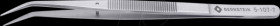 5-107-7 Tweezers, angled, fine, anatomical, 155 mm