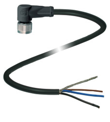 Pepperl+Fuchs 251800 Złącze konfekcjonowane czujnika/aktuatora V11-W-BK25M-PUR-ABG, piny: 3, 25 m, 1 szt.