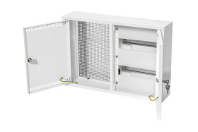 Rozdzielnica natynkowa modułowa 2x12 + płyta montażowa IP30 stalowa MRN-24 Z