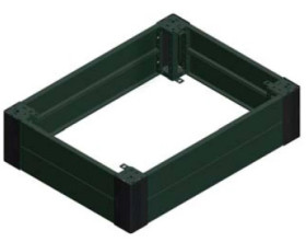 Cokół do obudów część czołowa 200x600mm NSYSPF6200