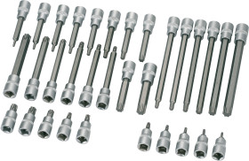 Końcówka wkrętaka Torx 1/2 cala SAM dł: 100 mm napęd: 1/2 cala XZN