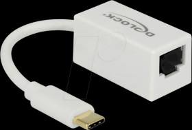 65906 Adapter USB 3.1 Gen 1 Type-C™ male>LAN compact white