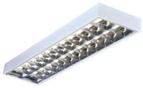 Oświetlenie awaryjne Knightsbridge 2 x 36, 2 x 36 W czas działania 3h szerokość 295 mm Modułowy IP20