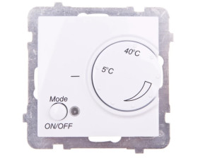 AS Regulator temperatury /czujnik podłogowy/ biały RTP-1G/m/00