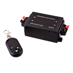 Ściemniacz LED 12V 8A 90W z pilotem RF GTV 337597